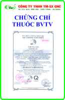 CHỨNG CHỈ THUỐC BVTV