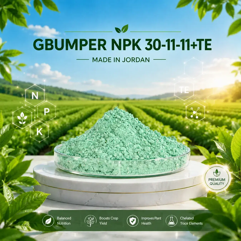 GBUMPER NPK 30-11-11 + TE (NHẬP KHẨU JORDAN)