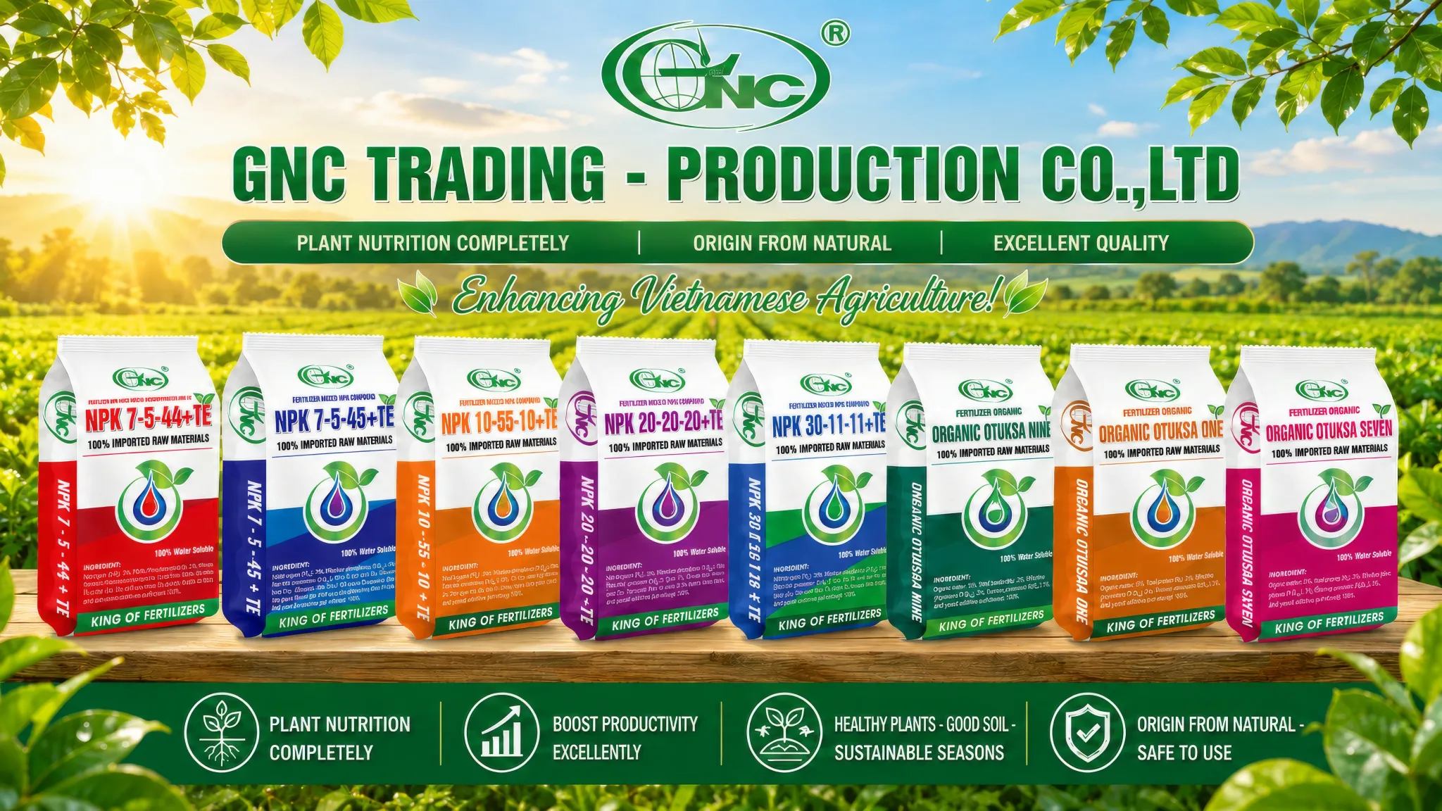 GNC TRADING - PRODUCTION CO.,LTD