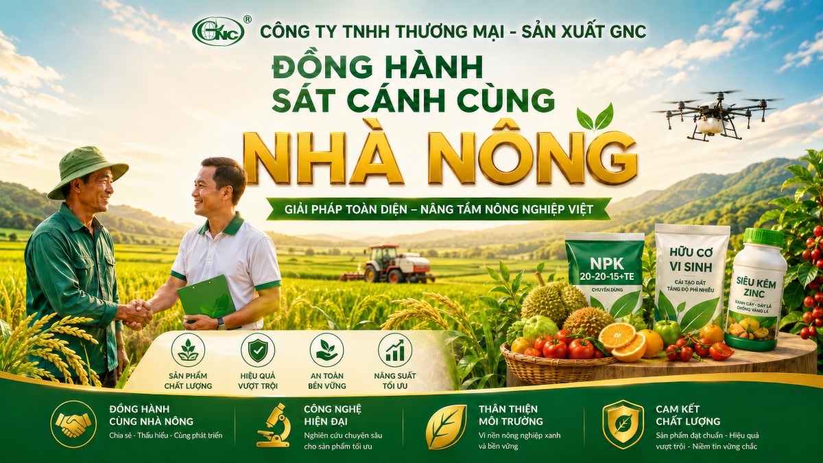 CÔNG TY TNHH THƯƠNG MẠI - SẢN XUẤT GNC