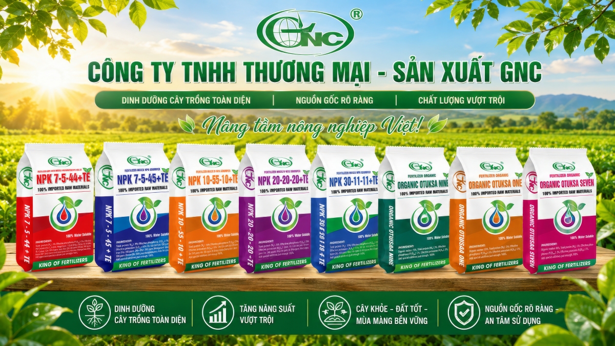 CÔNG TY TNHH THƯƠNG MẠI - SẢN XUẤT GNC