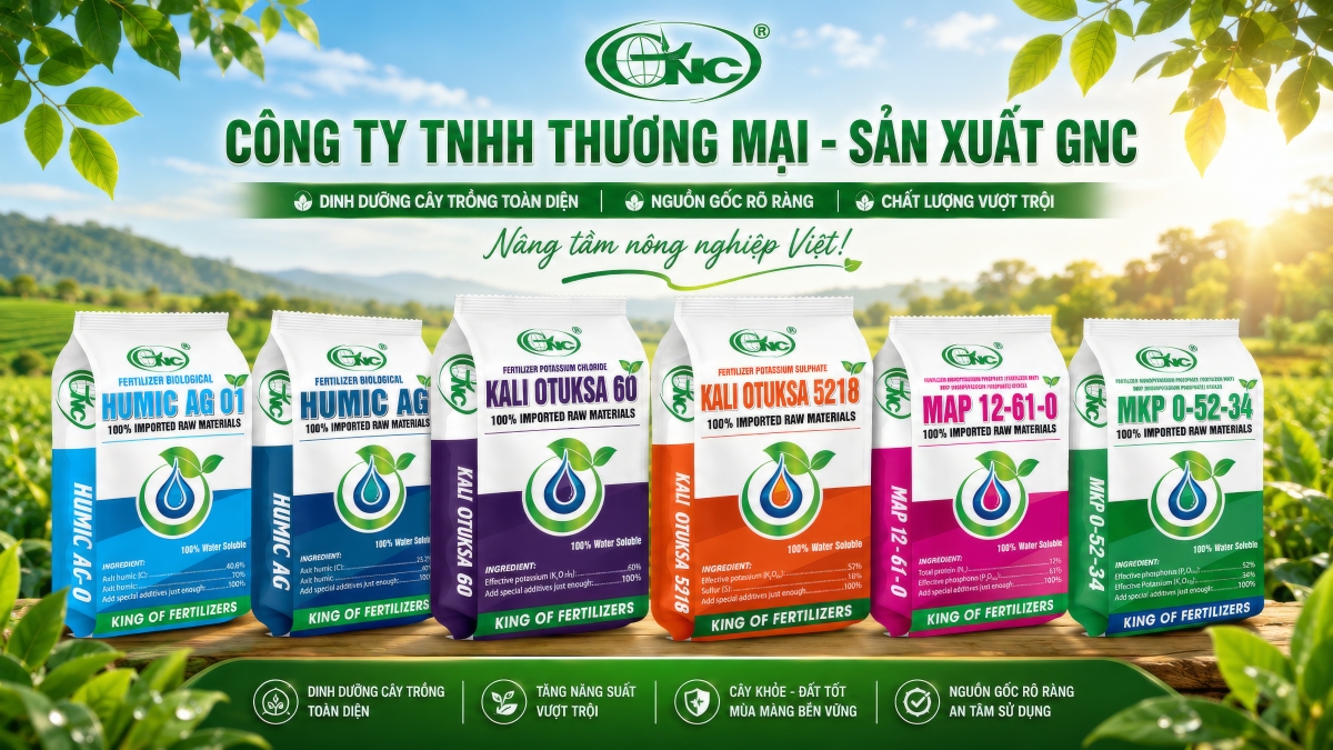 CÔNG TY TNHH THƯƠNG MẠI - SẢN XUẤT GNC